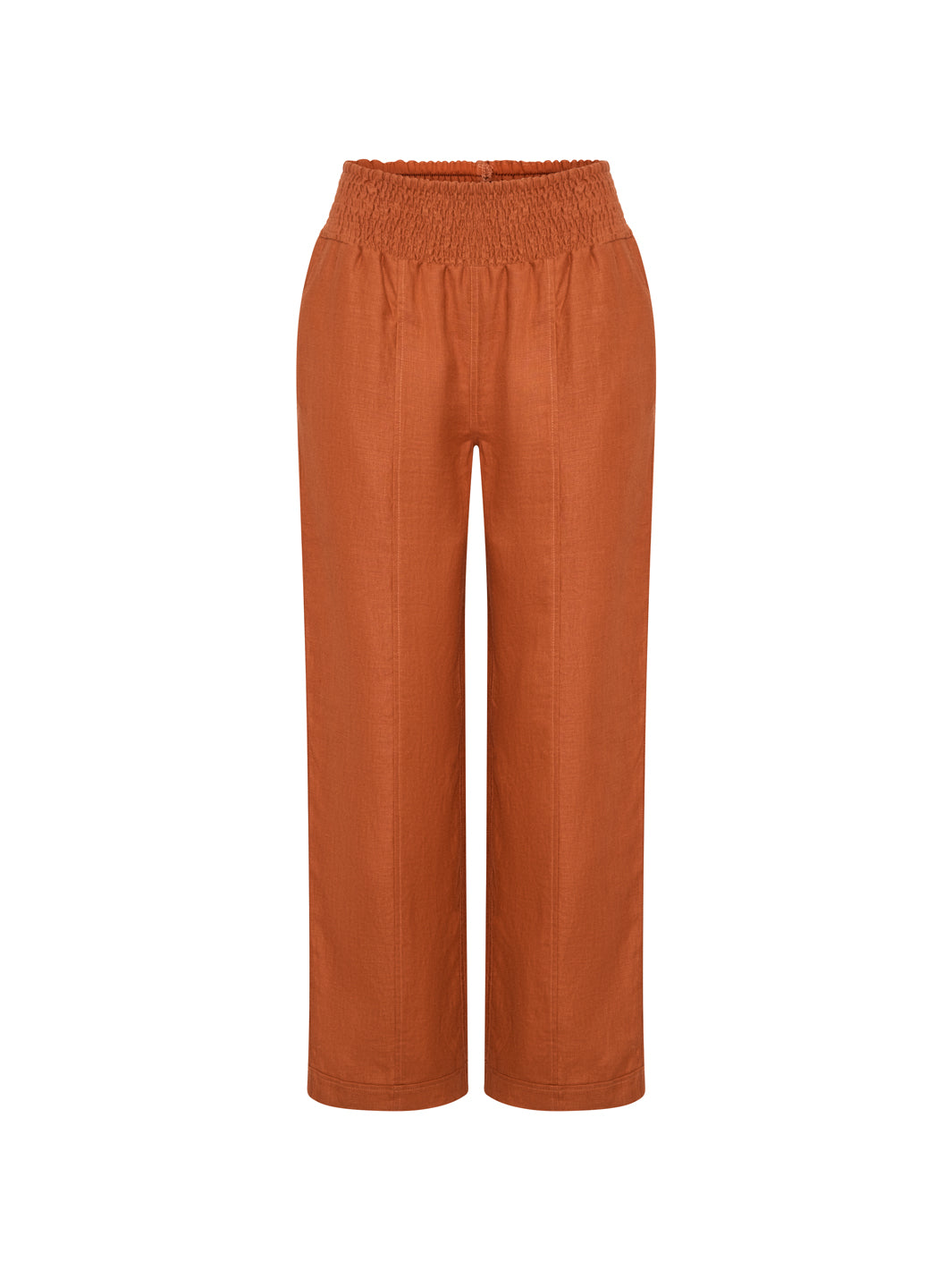 Morrissey Linen Pants Rust