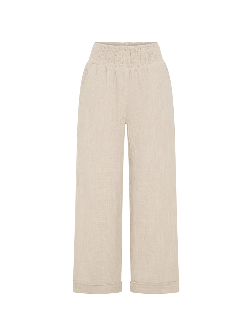 Sancia Cotton Pants Stone