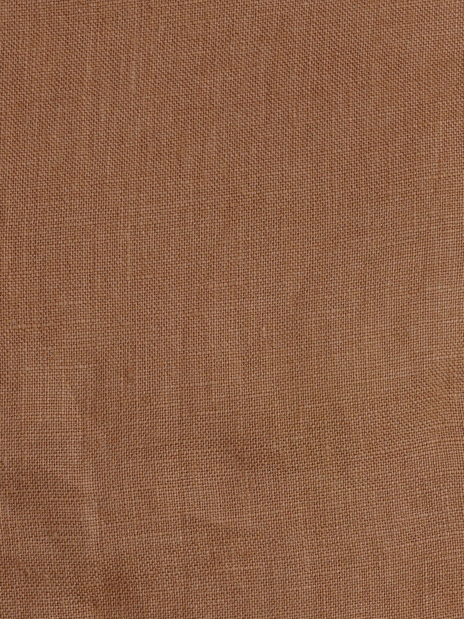 Image features swatch of Mahlia Linen Midi Dress in Desert Sand