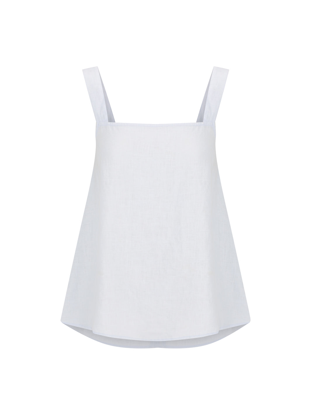 Soella French Linen Top Serene Blue