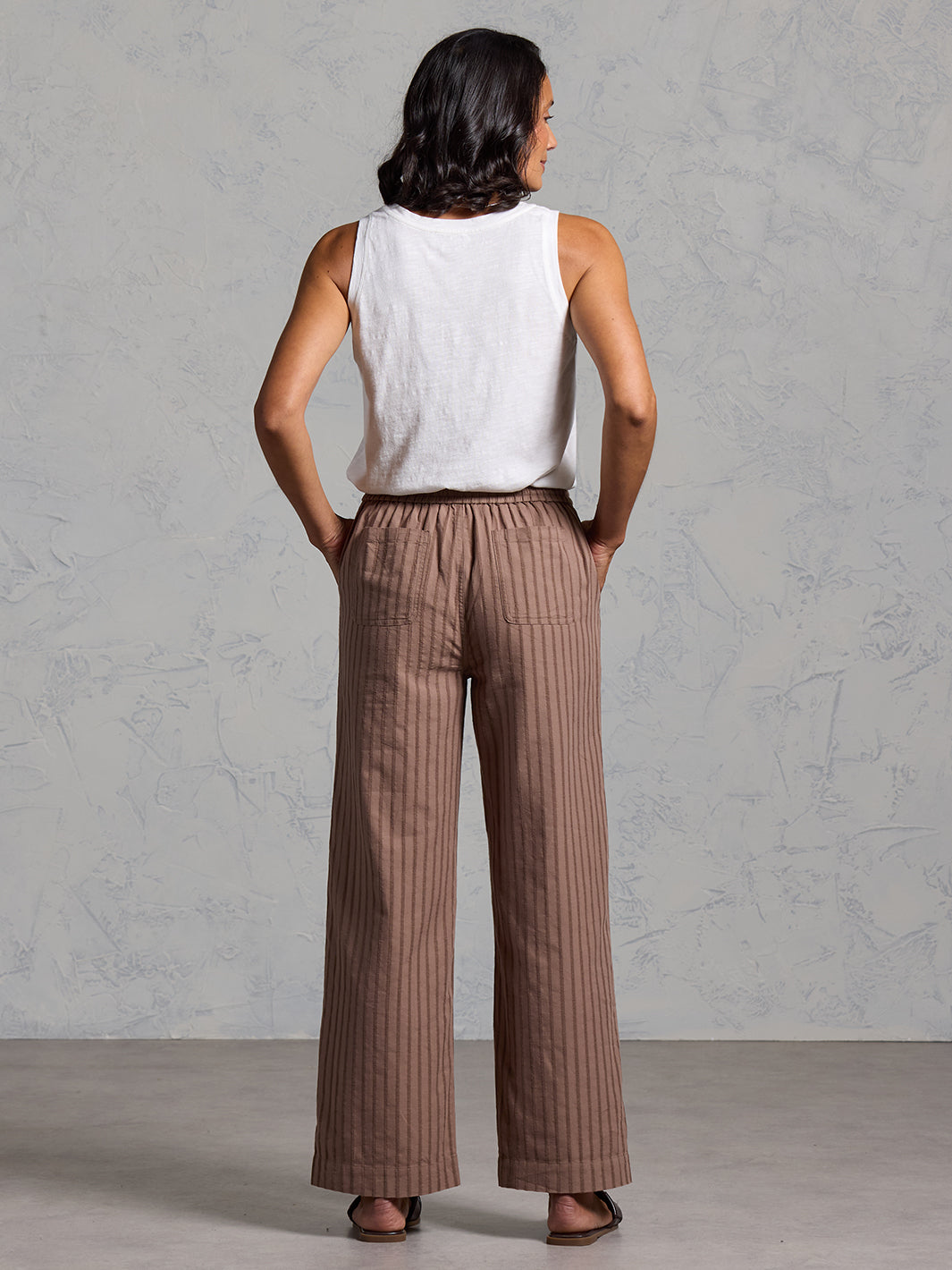 Sidari Organic Cotton Pants Cinnamon