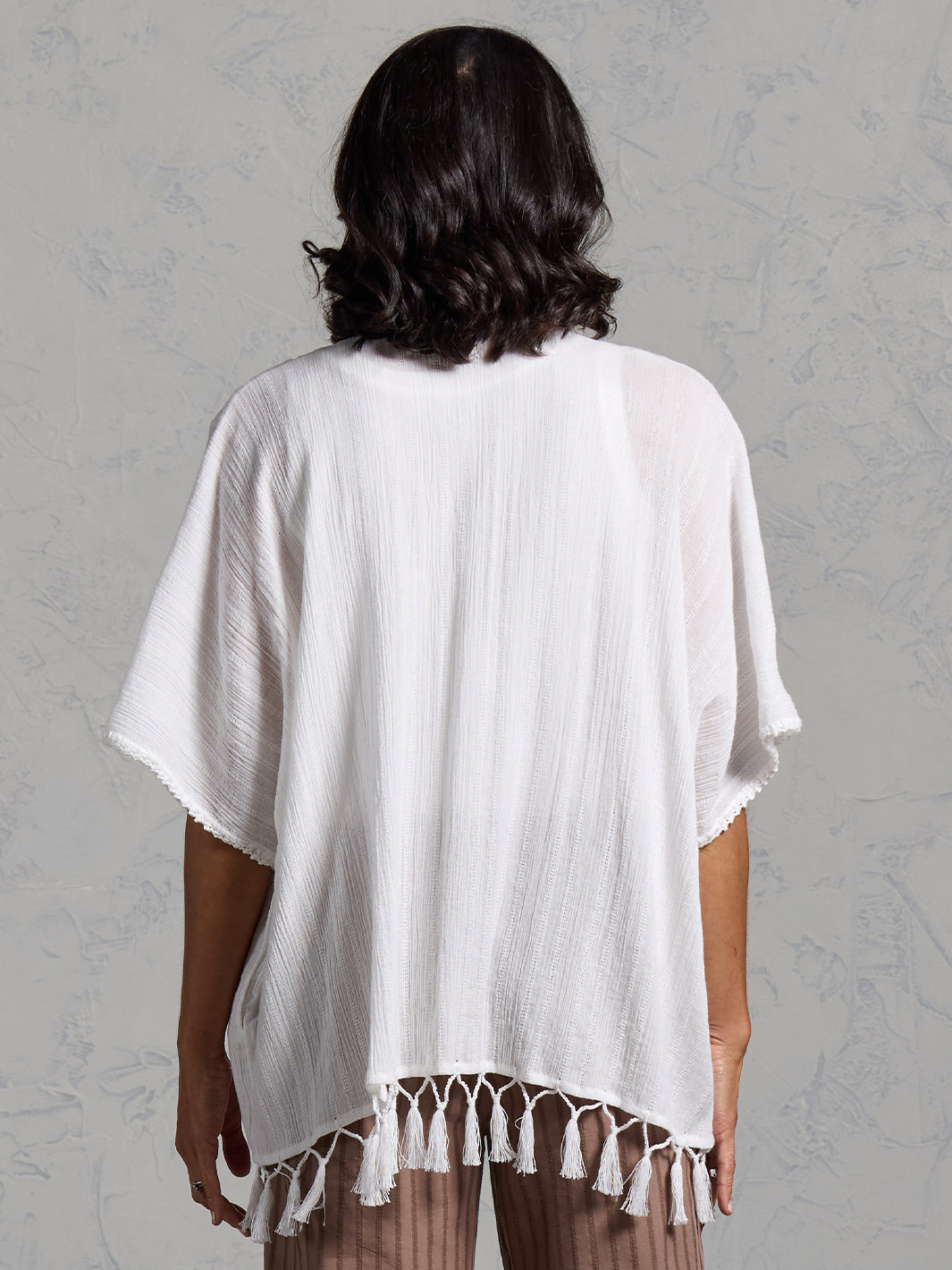 Solaris Cotton Kimono Coconut