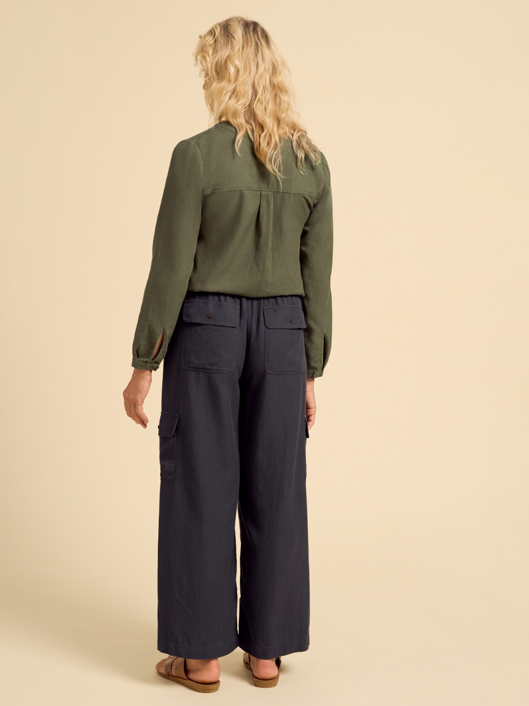 Yves Cargo Top Olive