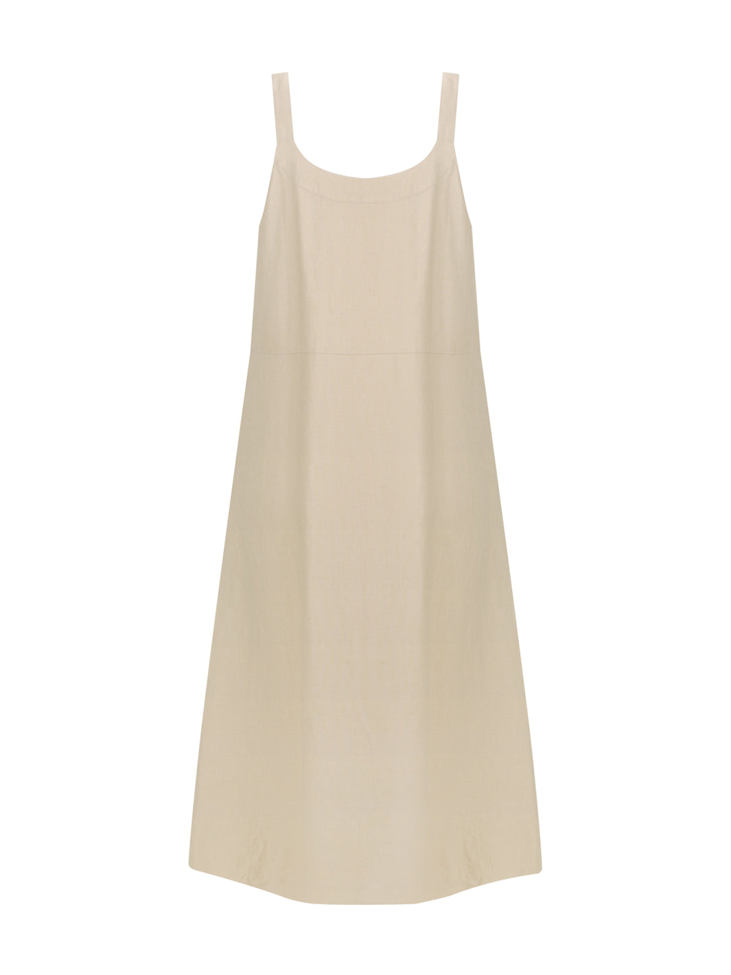 Angelina Linen Dress Stone – Nomad the Label Outlet