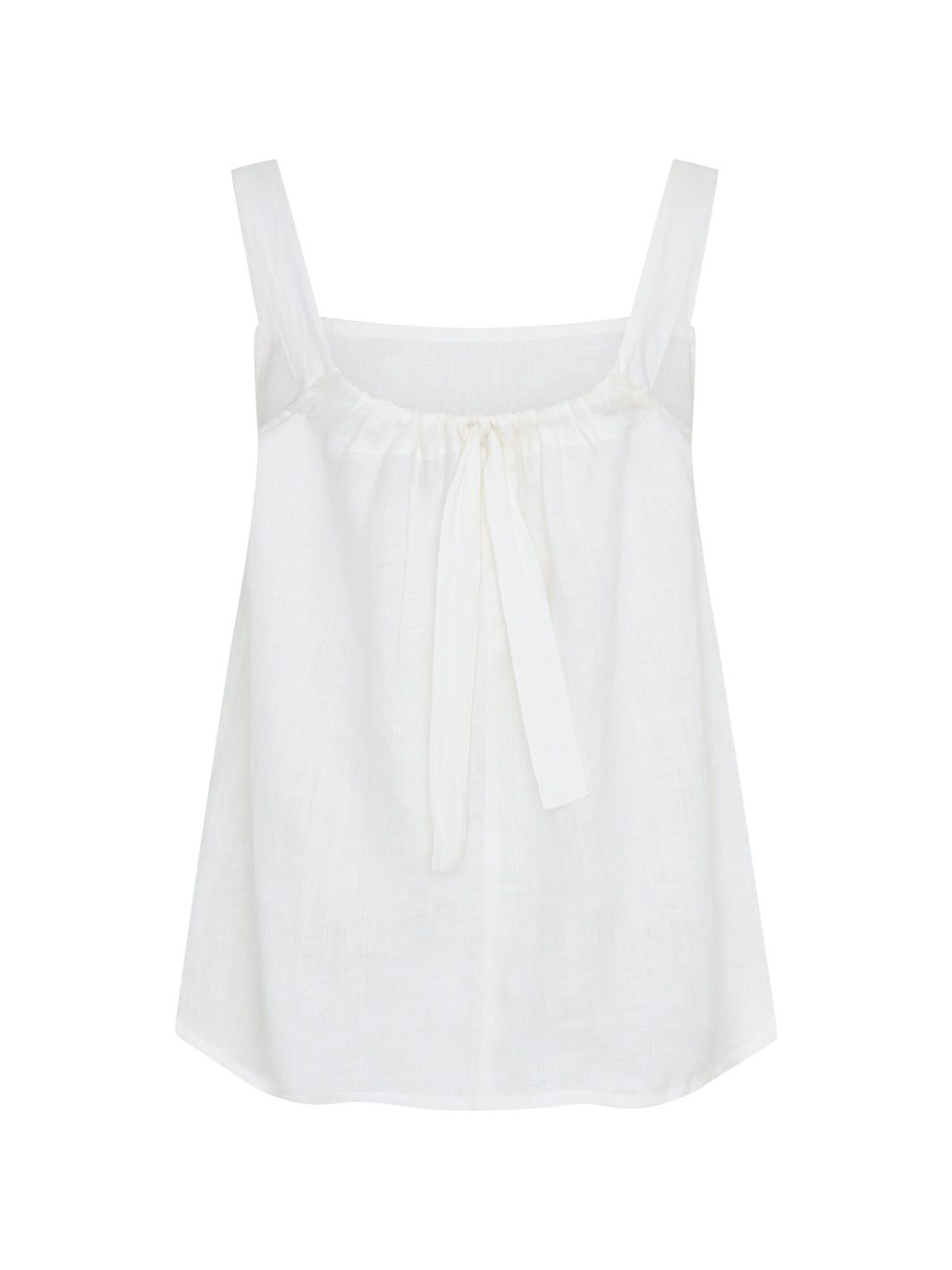 Soella French Linen Top Coconut