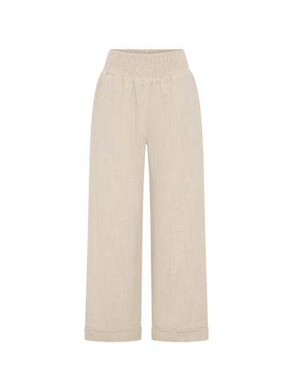 Sancia Cotton Pants Stone