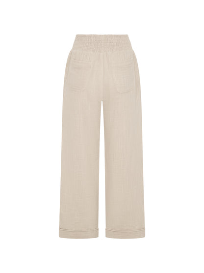 Sancia Cotton Pants Stone