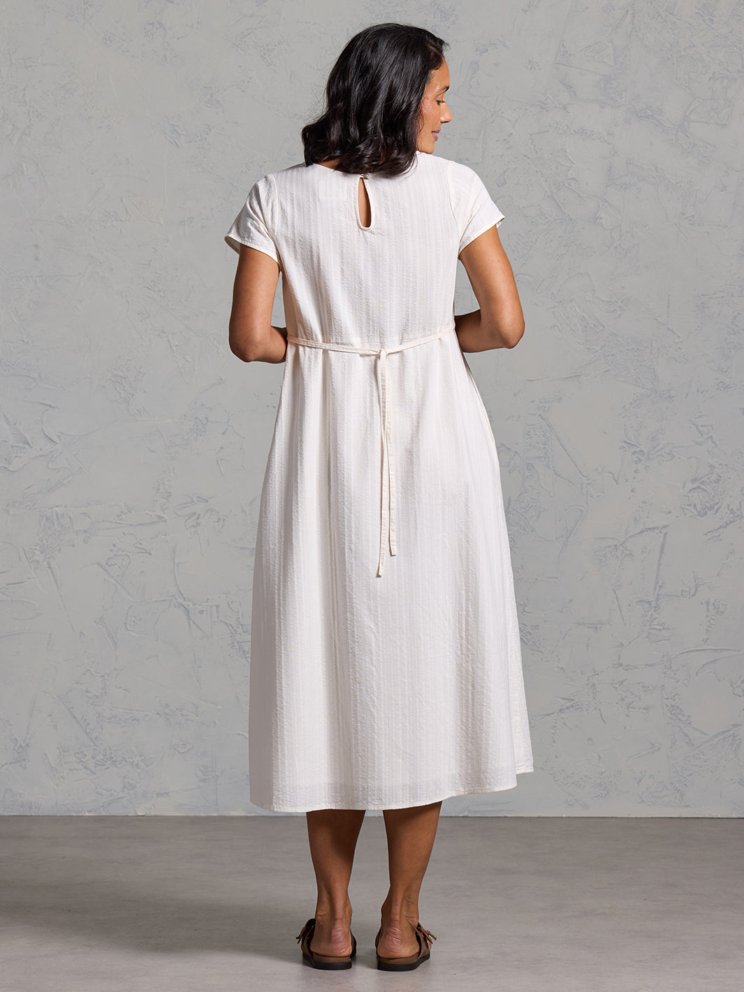 Bettina Organic Cotton Dress Coconut