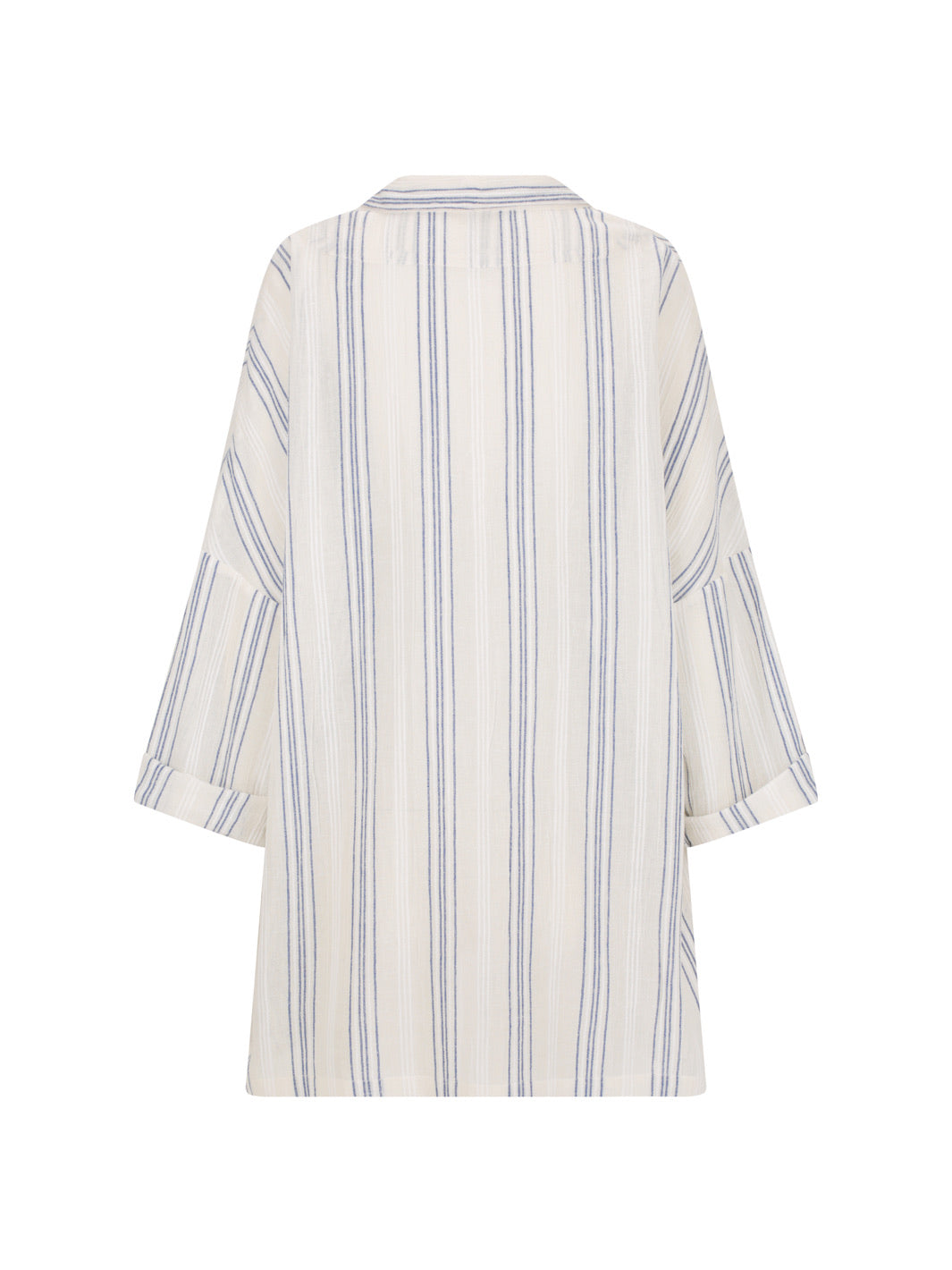 Ios Cotton Jacket Azure Stripe