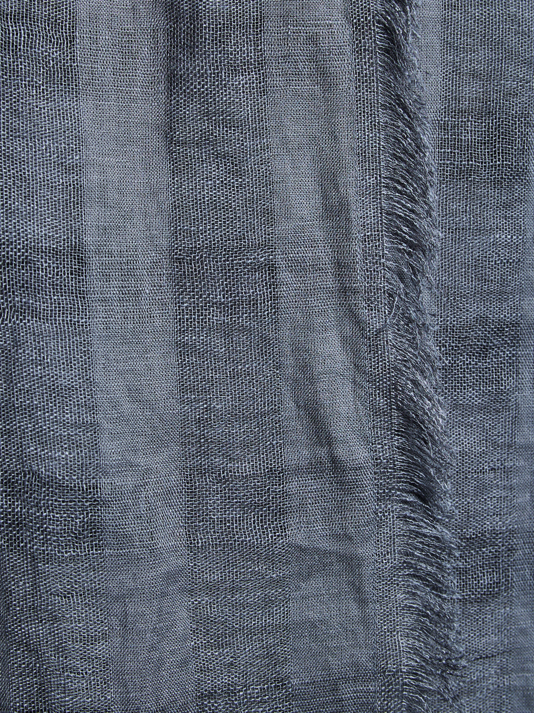 Kiama French Linen Scarf Charcoal