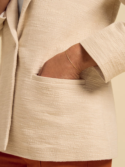 Orlando Cotton Jacket Stone