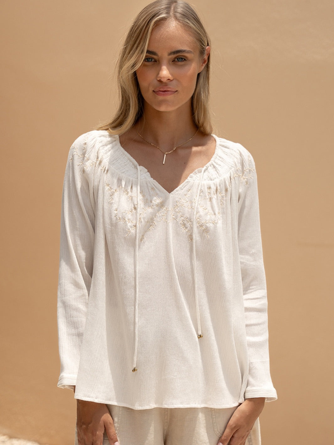 Madison Cotton Top Coconut
