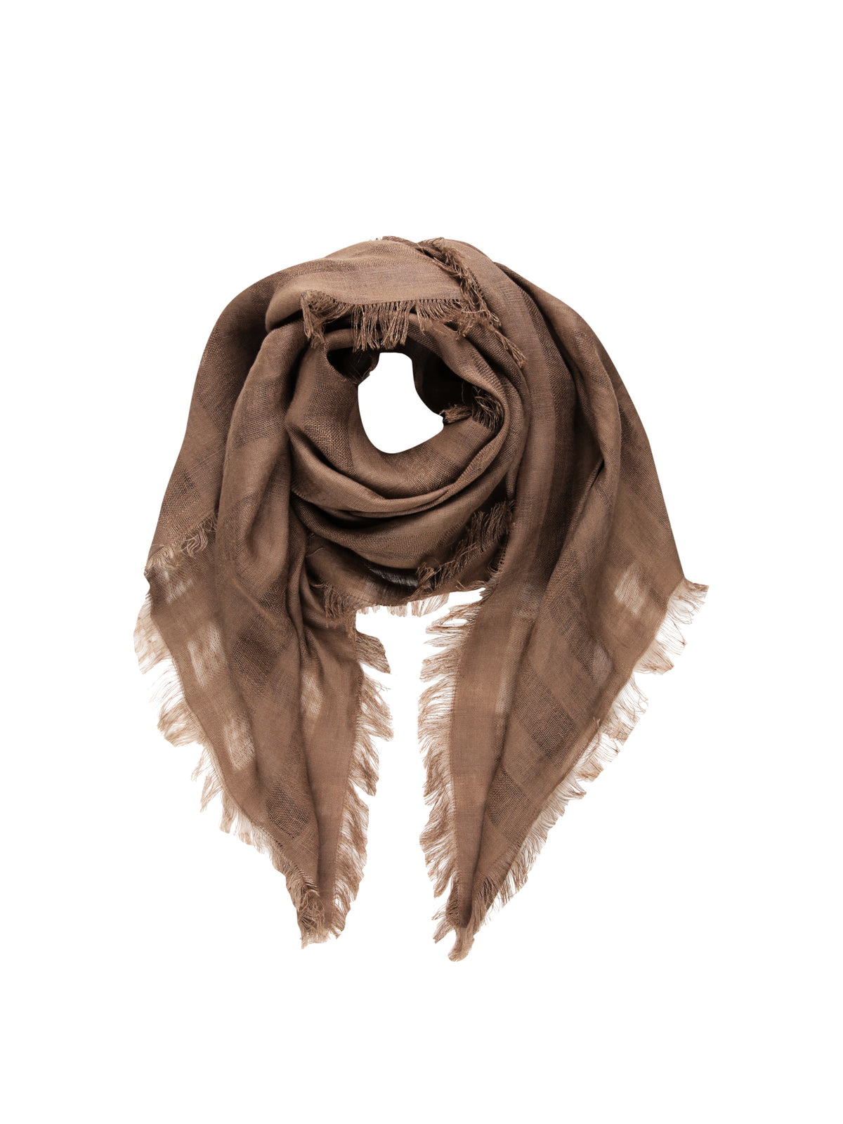 Kiama French Linen Scarf Elm