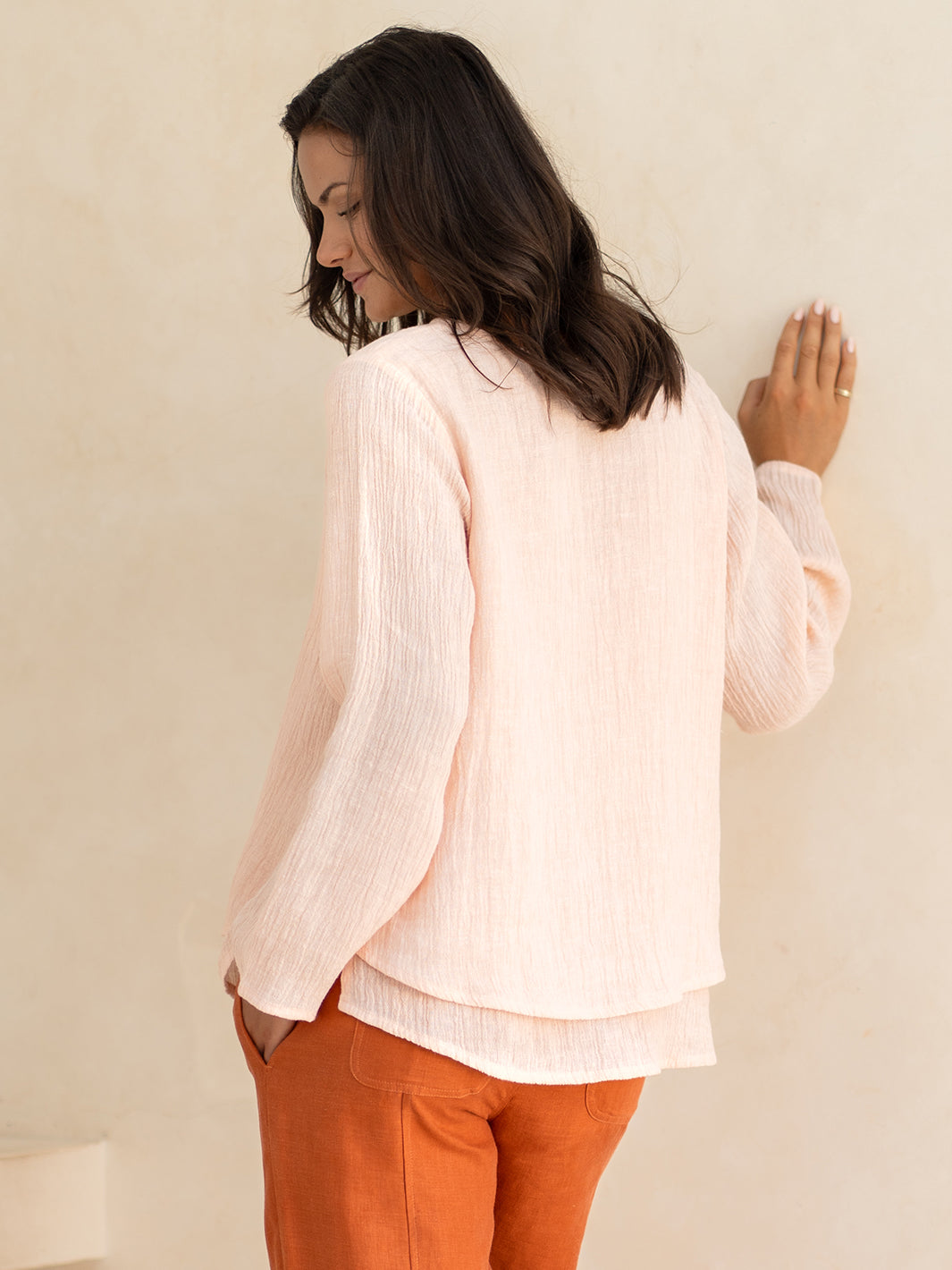 【KOOLOSET】Le Linen Round Knit Le Linen Round Knit - kooloset