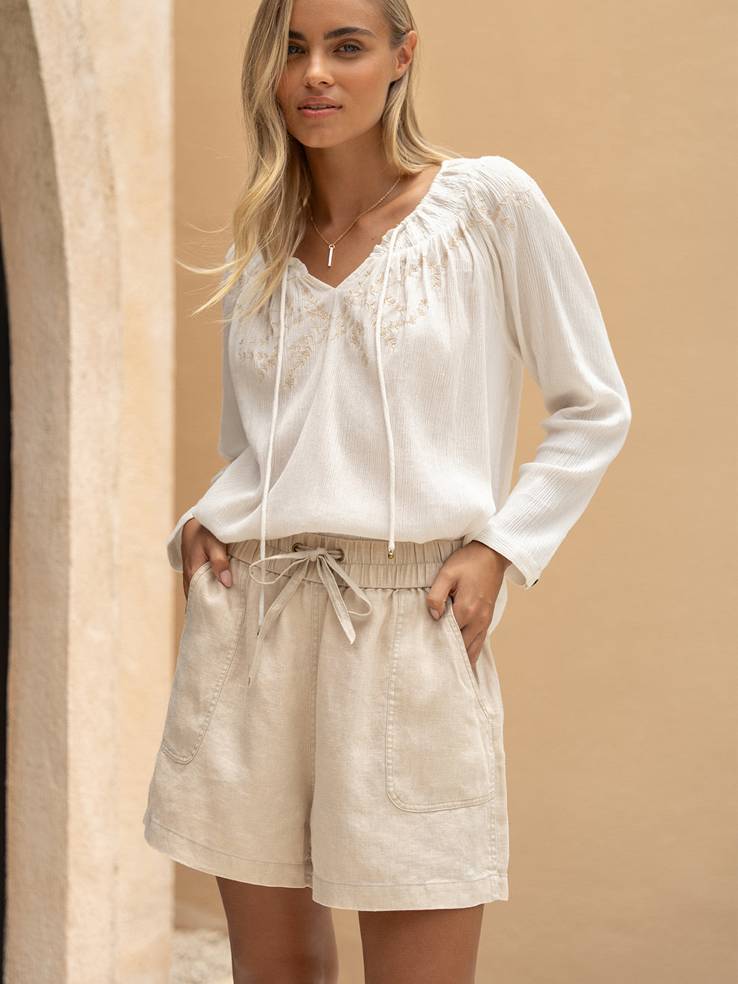 Madison Cotton Top Coconut